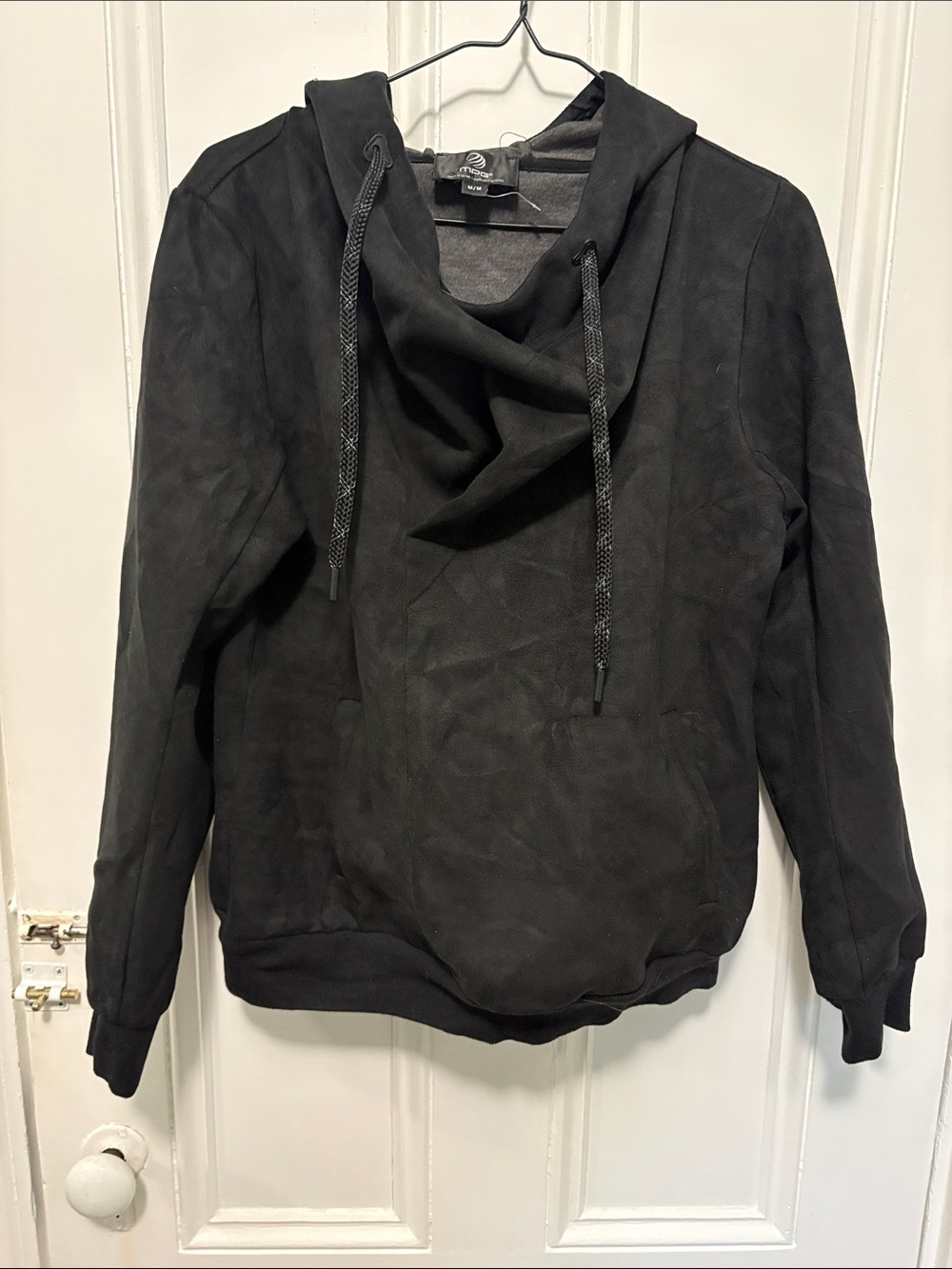 MPG Black Women's Hooded Pullover Sweatshirt